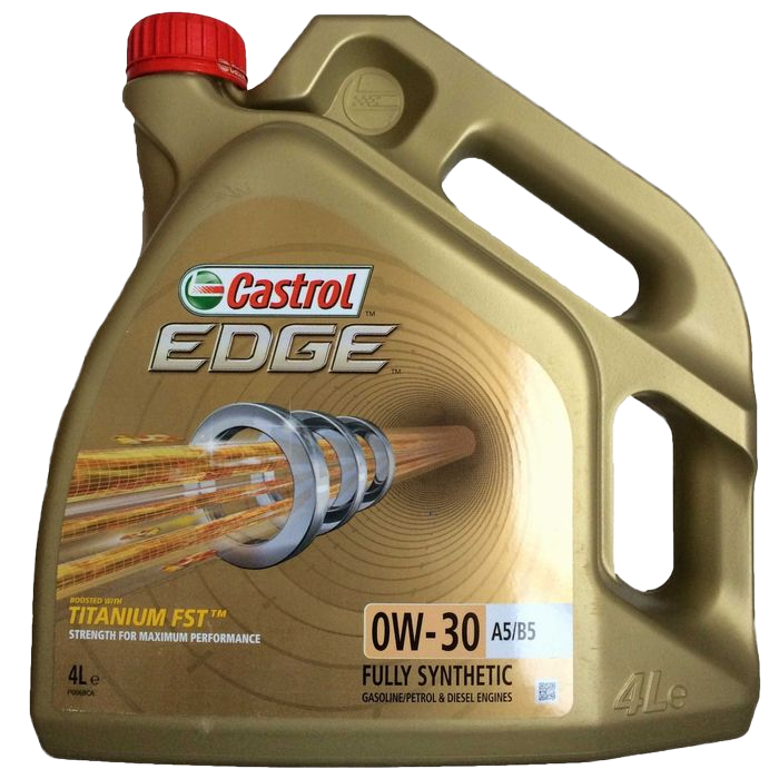 Моторное масло Castrol Edge Titanium FST 0W30 A5/B5, 4л (CASTROL: 156E3F)